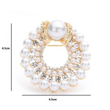 Fashion flower brooches pins as gifts