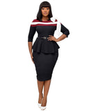 Elegant Sexy High Size Dress