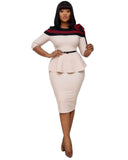 Elegant Sexy High Size Dress