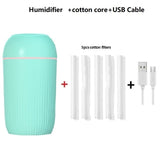 USB Air Humidifier for Car and Home with Night Light Good Fragrance