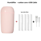 USB Air Humidifier for Car and Home with Night Light Good Fragrance