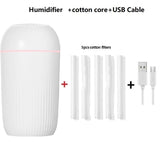 USB Air Humidifier for Car and Home with Night Light Good Fragrance
