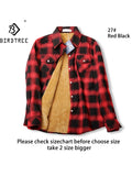 Warm fleece shirt fit jackets for women