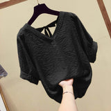 Blouses Embroidery Casual Shirt Sleeve Medium Long