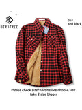 Warm fleece shirt fit jackets for women