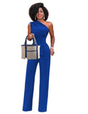 Elegant slim fit jumpsuits for women plus size sleeveless.