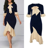 unique style lady dress