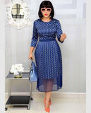 Elegant Fashion Print Dresses