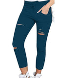 ripped drawstring pants,solid color pants leggings.