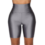 sexy high waist fitness shorts