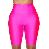 sexy high waist fitness shorts