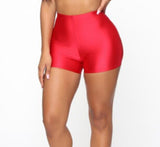 sexy high waist fitness shorts