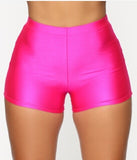 sexy high waist fitness shorts