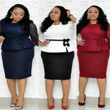 Elegant Sexy High Size Dress