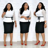 Elegant Sexy High Size Dress