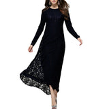 Elegant large loose women's dress