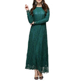 Elegant large loose women's dress