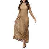 Elegant large loose women's dress
