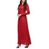 Elegant large loose women's dress