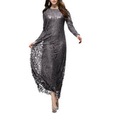 Elegant large loose women's dress