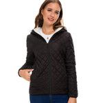 Womens Hooded Jackets Casual Warm