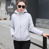 Womens Hooded Jackets Casual Warm