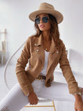 new style PU suede women jackets