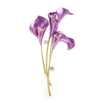 Flower brooches for wedding, for gift