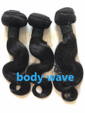Body Wave Raw Virgin Hair Weaving Natural Color 8-34 inches  1 Pc 100% Human Hair Weave Bundles