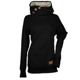 parkas Pullover Thermal sweatshirt for women