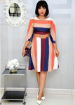 Elegant Fashion Print Dresses