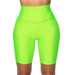 sexy high waist fitness shorts