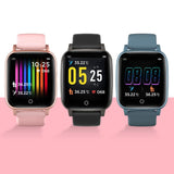 watch for men and women, T1 pressure monitor to measure body temperature, arterial with heart rate, push message, weather forecast Smart watch